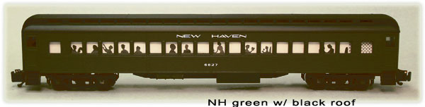 NH Green 72' Passenger 5 Car Set