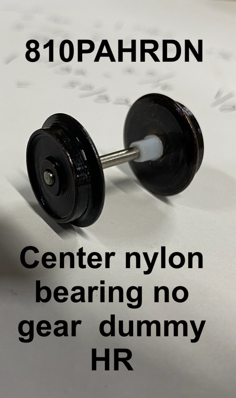 Wheelset, PA-1 HR center nylon bearing,no gear