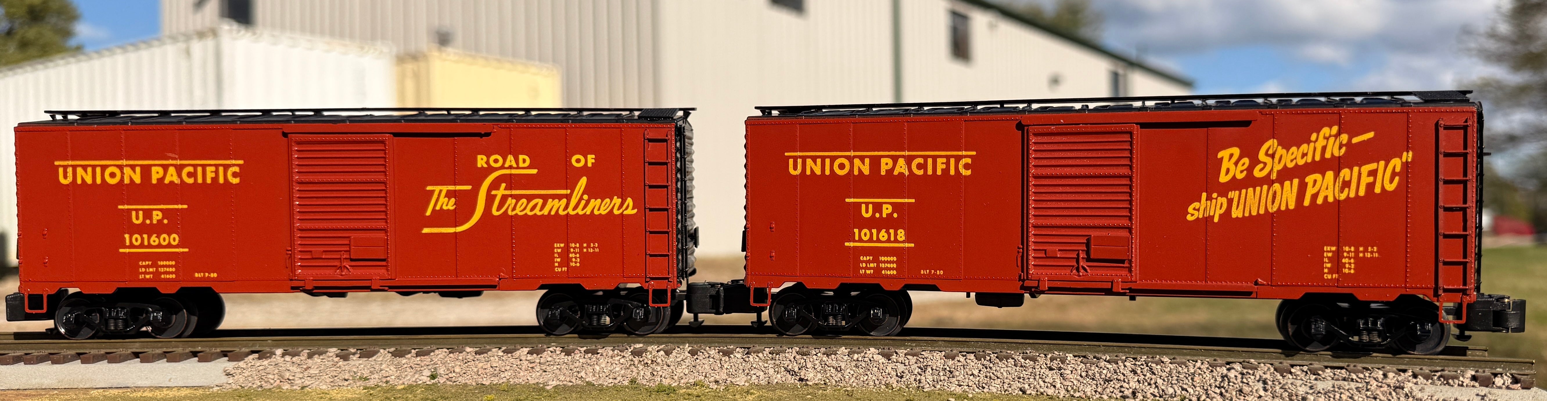 UNION PACIFIC U.P. 40' BOX BE SPECIFIC UP