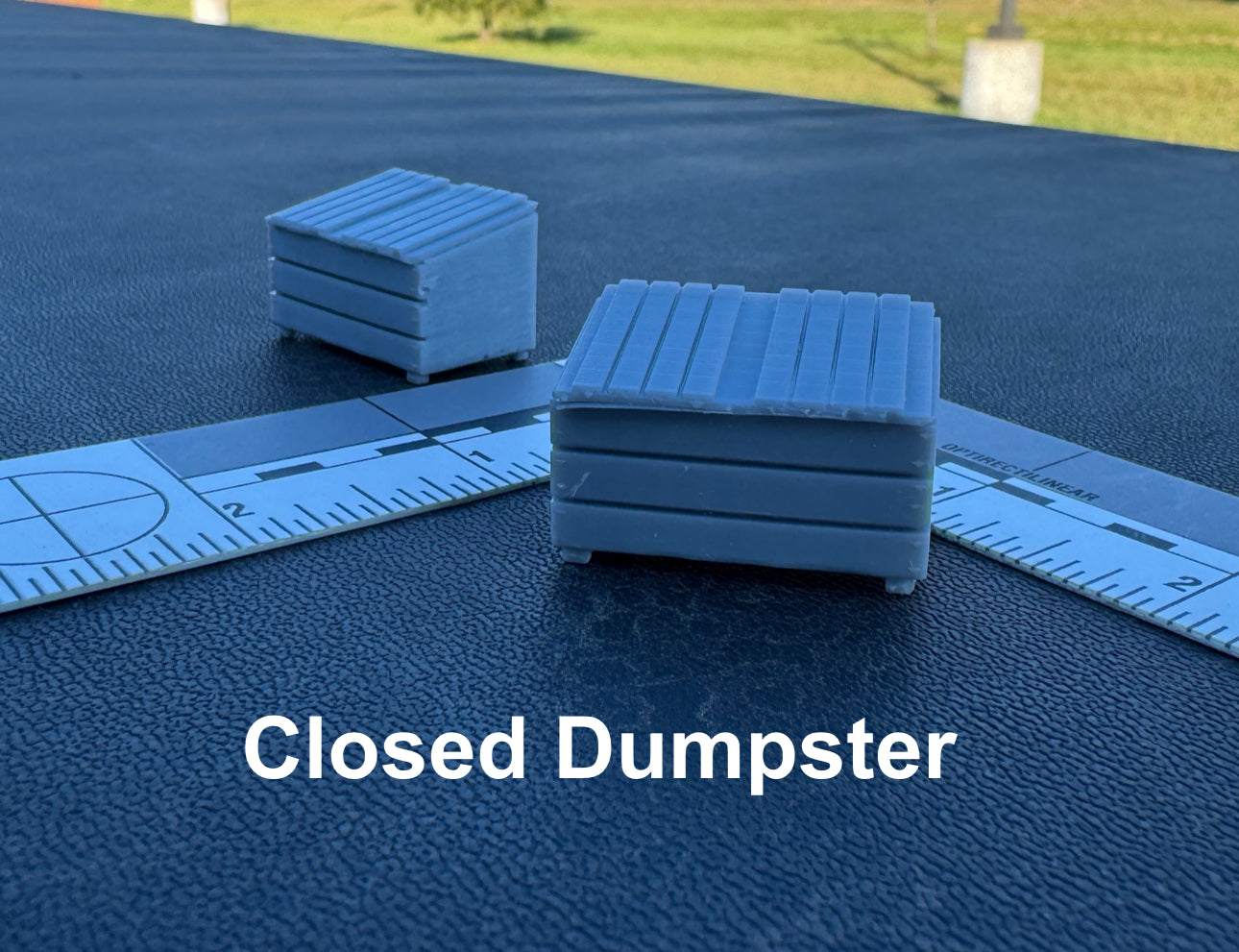 3D PRINTED CLOSED DUMPSTER