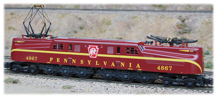 Gg1 Red GG-1 TUSCAN RED SINGLE STRIPE PRR — americanmodelsllc
