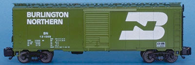1178 BN Green 40' Box Car
