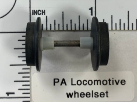 Wheelset, PA-1 High Rail D Nylon bearing dummy, no gear