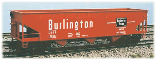 Burlington AAR 70 Ton Offset-Sided Hopper