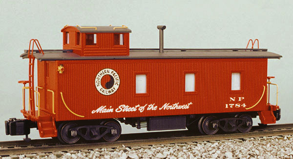 NP Wood Side Caboose