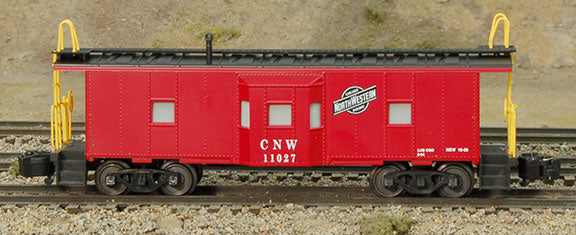 C&NW Bay Caboose (red)