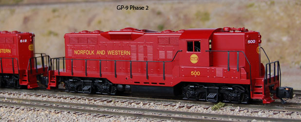 N&W GP-9 (Red)